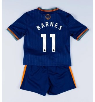 Newcastle United Harvey Barnes #11 Derde tenue Kids 2025-26 Voetbalshirt Korte Mouw + Shorts