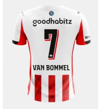PSV Eindhoven Ruben van Bommel #7 Thuis tenue 2025-26 Voetbalshirt Korte Mouw