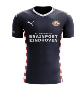 PSV Eindhoven Uit tenue 2025-26 Voetbalshirt Korte Mouw