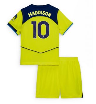 Tottenham Hotspur James Maddison #10 Derde tenue Kids 2025-26 Voetbalshirt Korte Mouw + Shorts