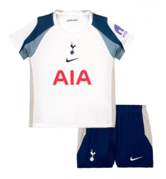 Tottenham Hotspur Thuis tenue Kids 2025-26 Voetbalshirt Korte Mouw + Shorts
