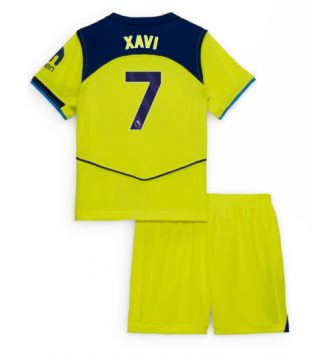 Tottenham Hotspur Xavi Simons #7 Derde tenue Kids 2025-26 Voetbalshirt Korte Mouw + Shorts