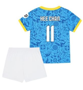 Wolves Hee-chan Hwang #11 Derde tenue Kids 2025-26 Voetbalshirt Korte Mouw + Shorts