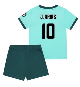 Wolves Jhon Arias #10 Uit tenue Kids 2025-26 Voetbalshirt Korte Mouw + Shorts