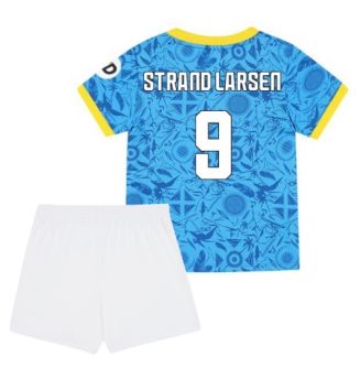 Wolves Jorgen Strand Larsen #9 Derde tenue Kids 2025-26 Voetbalshirt Korte Mouw + Shorts