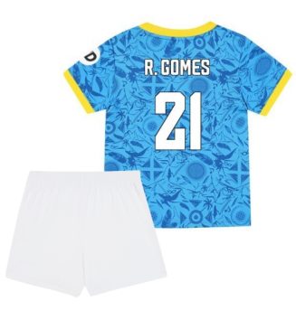 Wolves Rodrigo Gomes #21 Derde tenue Kids 2025-26 Voetbalshirt Korte Mouw + Shorts