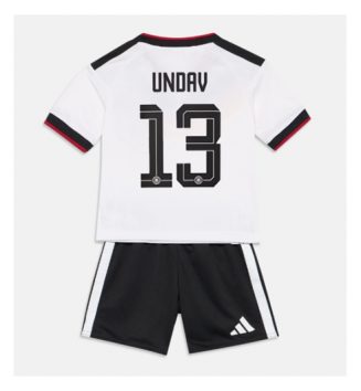 Duitsland Deniz Undav #13 Thuis tenue Kids WK 2026 Voetbalshirt Korte Mouw + Shorts