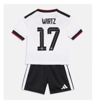 Duitsland Florian Wirtz #17 Thuis tenue Kids WK 2026 Voetbalshirt Korte Mouw + Shorts