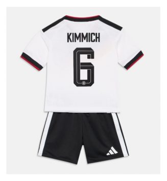 Duitsland Joshua Kimmich #6 Thuis tenue Kids WK 2026 Voetbalshirt Korte Mouw + Shorts
