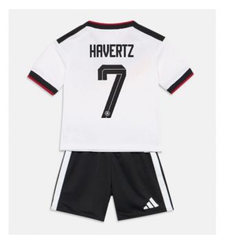 Duitsland Kai Havertz #7 Thuis tenue Kids WK 2026 Voetbalshirt Korte Mouw + Shorts