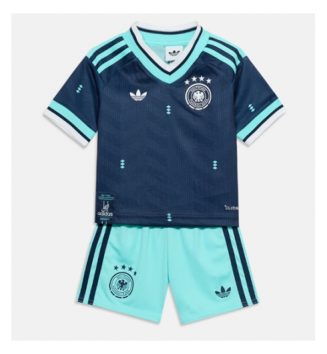 Duitsland Uit tenue Kids WK 2026 Voetbalshirt Korte Mouw + Shorts
