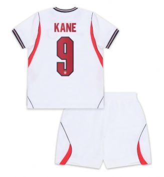 Engeland Harry Kane #9 Thuis tenue Kids WK 2026 Voetbalshirt Korte Mouw + Shorts