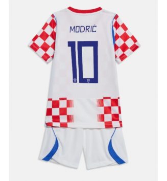 Kroatië Luka Modric #10 Thuis tenue Kids WK 2026 Voetbalshirt Korte Mouw + Shorts