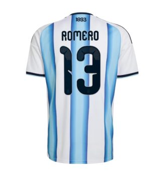 Argentinië Cristian Romero #13 Thuis tenue WK 2026 Voetbalshirt Korte Mouw Argentinië Cristian Romero #13 Thuis tenue WK 2026 Voetbalshirt Korte Mouw