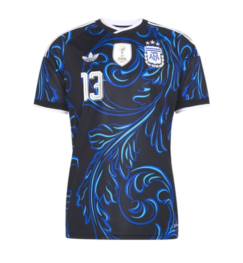 Argentinië Cristian Romero #13 Uit tenue WK 2026 Voetbalshirt Korte Mouw 2 Argentinië Cristian Romero #13 Uit tenue WK 2026 Voetbalshirt Korte Mouw 2