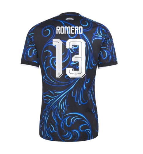 Argentinië Cristian Romero #13 Uit tenue WK 2026 Voetbalshirt Korte Mouw Argentinië Cristian Romero #13 Uit tenue WK 2026 Voetbalshirt Korte Mouw