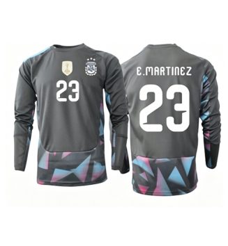 Argentinië Emiliano Martinez #23 Keeper Thuis tenue WK 2026 Lange Mouwen Argentinië Emiliano Martinez #23 Keeper Thuis tenue WK 2026 Lange Mouwen
