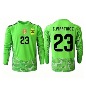 Argentinië Emiliano Martinez #23 Keeper Uit tenue WK 2026 Lange Mouwen Argentinië Emiliano Martinez #23 Keeper Uit tenue WK 2026 Lange Mouwen