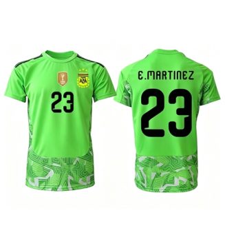 Argentinië Emiliano Martinez #23 Keeper Uit tenue WK 2026 Voetbalshirt Korte Mouw Argentinië Emiliano Martinez #23 Keeper Uit tenue WK 2026 Voetbalshirt Korte Mouw