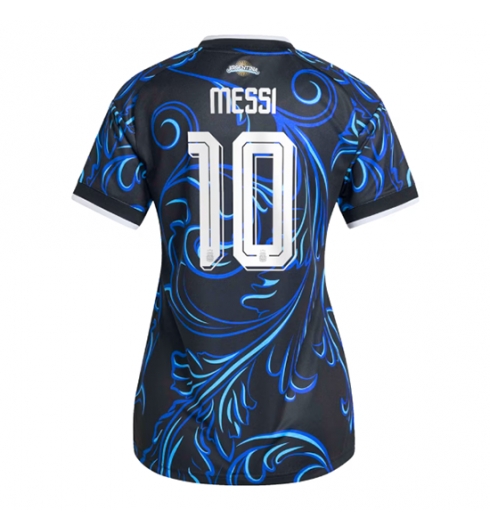 Argentinië Lionel Messi #10 Uit tenue Dames WK 2026 Voetbalshirt Korte Mouw Argentinië Lionel Messi #10 Uit tenue Dames WK 2026 Voetbalshirt Korte Mouw
