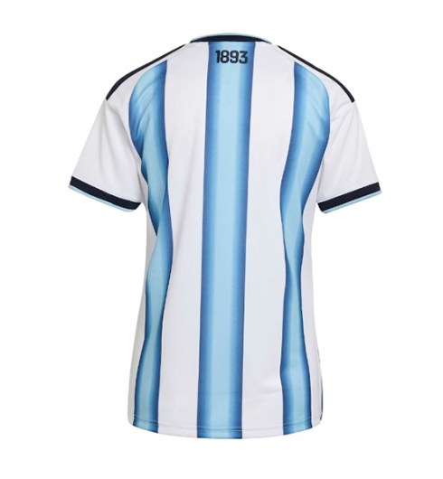 Argentinië Thuis tenue Dames WK 2026 Voetbalshirt Korte Mouw 2 Argentinië Thuis tenue Dames WK 2026 Voetbalshirt Korte Mouw 2