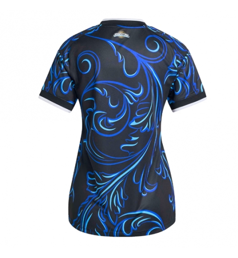 Argentinië Uit tenue Dames WK 2026 Voetbalshirt Korte Mouw 2 Argentinië Uit tenue Dames WK 2026 Voetbalshirt Korte Mouw 2