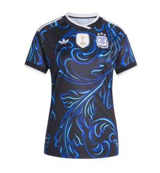 Argentinië Uit tenue Dames WK 2026 Voetbalshirt Korte Mouw