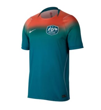 Australië Uit tenue WK 2026 Voetbalshirt Korte Mouw