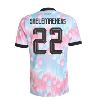 België Alexis Saelemaekers #22 Uit tenue WK 2026 Voetbalshirt Korte Mouw België Alexis Saelemaekers #22 Uit tenue WK 2026 Voetbalshirt Korte Mouw