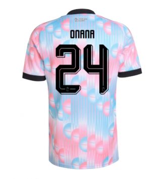 België Amadou Onana #24 Uit tenue WK 2026 Voetbalshirt Korte Mouw