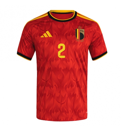 België Diego Moreira #19 Thuis tenue WK 2026 Voetbalshirt Korte Mouw 2 België Diego Moreira #19 Thuis tenue WK 2026 Voetbalshirt Korte Mouw 2