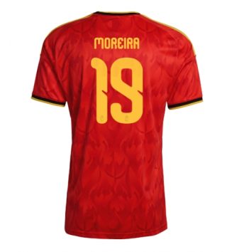 België Diego Moreira #19 Thuis tenue WK 2026 Voetbalshirt Korte Mouw België Diego Moreira #19 Thuis tenue WK 2026 Voetbalshirt Korte Mouw