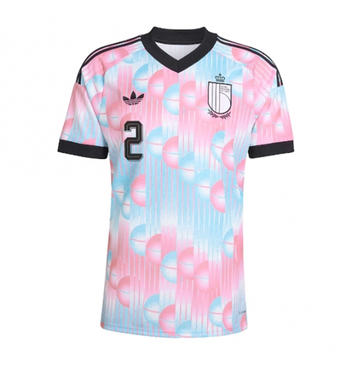 België Diego Moreira #19 Uit tenue WK 2026 Voetbalshirt Korte Mouw 2 België Diego Moreira #19 Uit tenue WK 2026 Voetbalshirt Korte Mouw 2