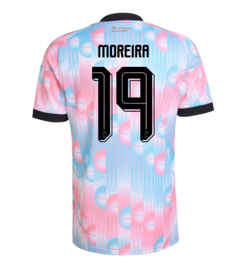 België Diego Moreira #19 Uit tenue WK 2026 Voetbalshirt Korte Mouw België Diego Moreira #19 Uit tenue WK 2026 Voetbalshirt Korte Mouw