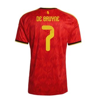 België Kevin De Bruyne #7 Thuis tenue WK 2026 Voetbalshirt Korte Mouw