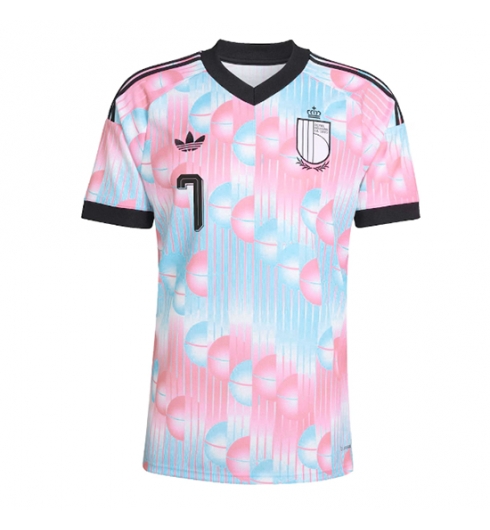 België Kevin De Bruyne #7 Uit tenue WK 2026 Voetbalshirt Korte Mouw 2 België Kevin De Bruyne #7 Uit tenue WK 2026 Voetbalshirt Korte Mouw 2