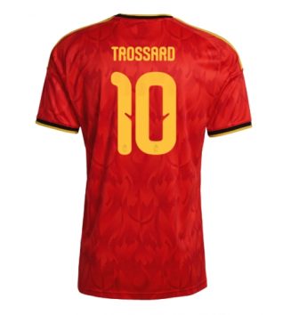 België Leandro Trossard #10 Thuis tenue WK 2026 Voetbalshirt Korte Mouw