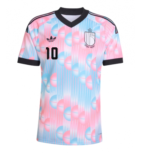 België Leandro Trossard #10 Uit tenue WK 2026 Voetbalshirt Korte Mouw 2 België Leandro Trossard #10 Uit tenue WK 2026 Voetbalshirt Korte Mouw 2