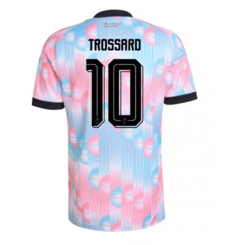 België Leandro Trossard #10 Uit tenue WK 2026 Voetbalshirt Korte Mouw