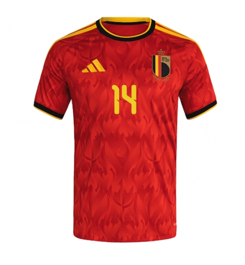 België Matias Fernandez-Pardo #26 Thuis tenue WK 2026 Voetbalshirt Korte Mouw 2 België Matias Fernandez-Pardo #26 Thuis tenue WK 2026 Voetbalshirt Korte Mouw 2