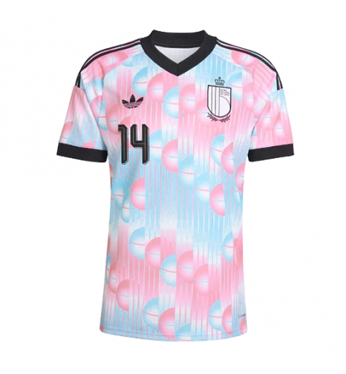 België Matias Fernandez-Pardo #26 Uit tenue WK 2026 Voetbalshirt Korte Mouw 2 België Matias Fernandez-Pardo #26 Uit tenue WK 2026 Voetbalshirt Korte Mouw 2