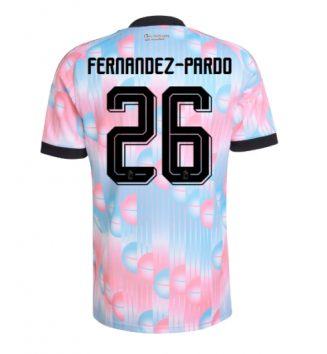België Matias Fernandez-Pardo #26 Uit tenue WK 2026 Voetbalshirt Korte Mouw België Matias Fernandez-Pardo #26 Uit tenue WK 2026 Voetbalshirt Korte Mouw