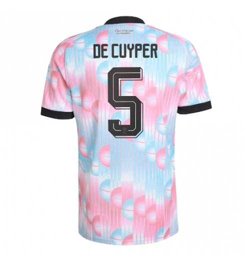 België Maxim De Cuyper #5 Uit tenue WK 2026 Voetbalshirt Korte Mouw België Maxim De Cuyper #5 Uit tenue WK 2026 Voetbalshirt Korte Mouw