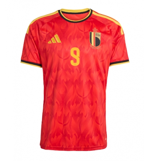 België Romelu Lukaku #9 Thuis tenue WK 2026 Voetbalshirt Korte Mouw 2 België Romelu Lukaku #9 Thuis tenue WK 2026 Voetbalshirt Korte Mouw 2