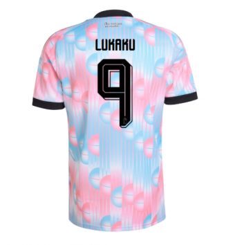 België Romelu Lukaku #9 Uit tenue WK 2026 Voetbalshirt Korte Mouw