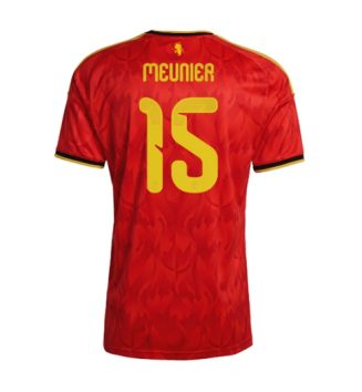 België Thomas Meunier #15 Thuis tenue WK 2026 Voetbalshirt Korte Mouw