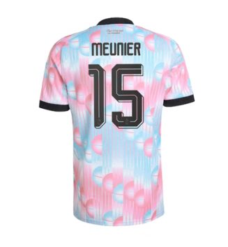 België Thomas Meunier #15 Uit tenue WK 2026 Voetbalshirt Korte Mouw