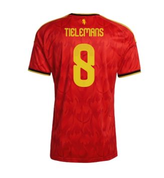 België Youri Tielemans #8 Thuis tenue WK 2026 Voetbalshirt Korte Mouw