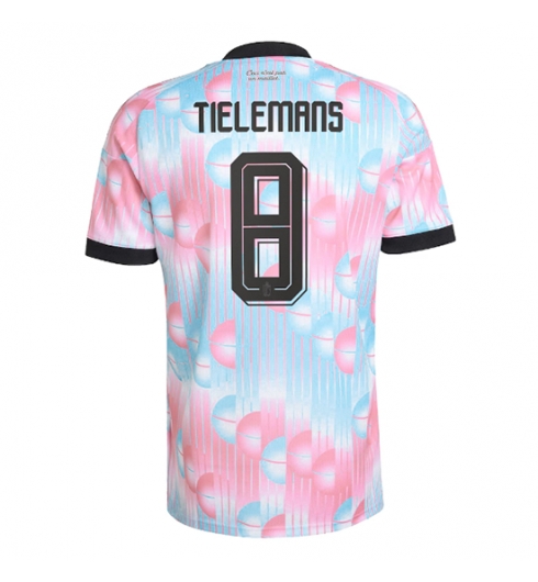 België Youri Tielemans #8 Uit tenue WK 2026 Voetbalshirt Korte Mouw België Youri Tielemans #8 Uit tenue WK 2026 Voetbalshirt Korte Mouw