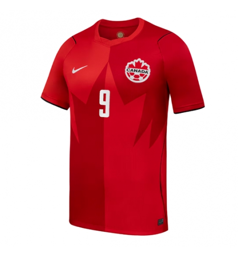 Canada Cyle Larin #9 Thuis tenue WK 2026 Voetbalshirt Korte Mouw 2 Canada Cyle Larin #9 Thuis tenue WK 2026 Voetbalshirt Korte Mouw 2